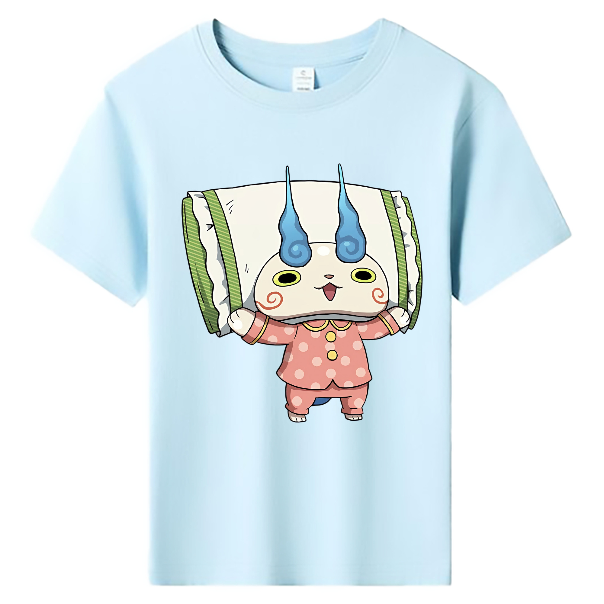 （画像用） 妖怪ウォッチ Yo-kai Watch 綿100％キッズTシャツ（フロントプリント）